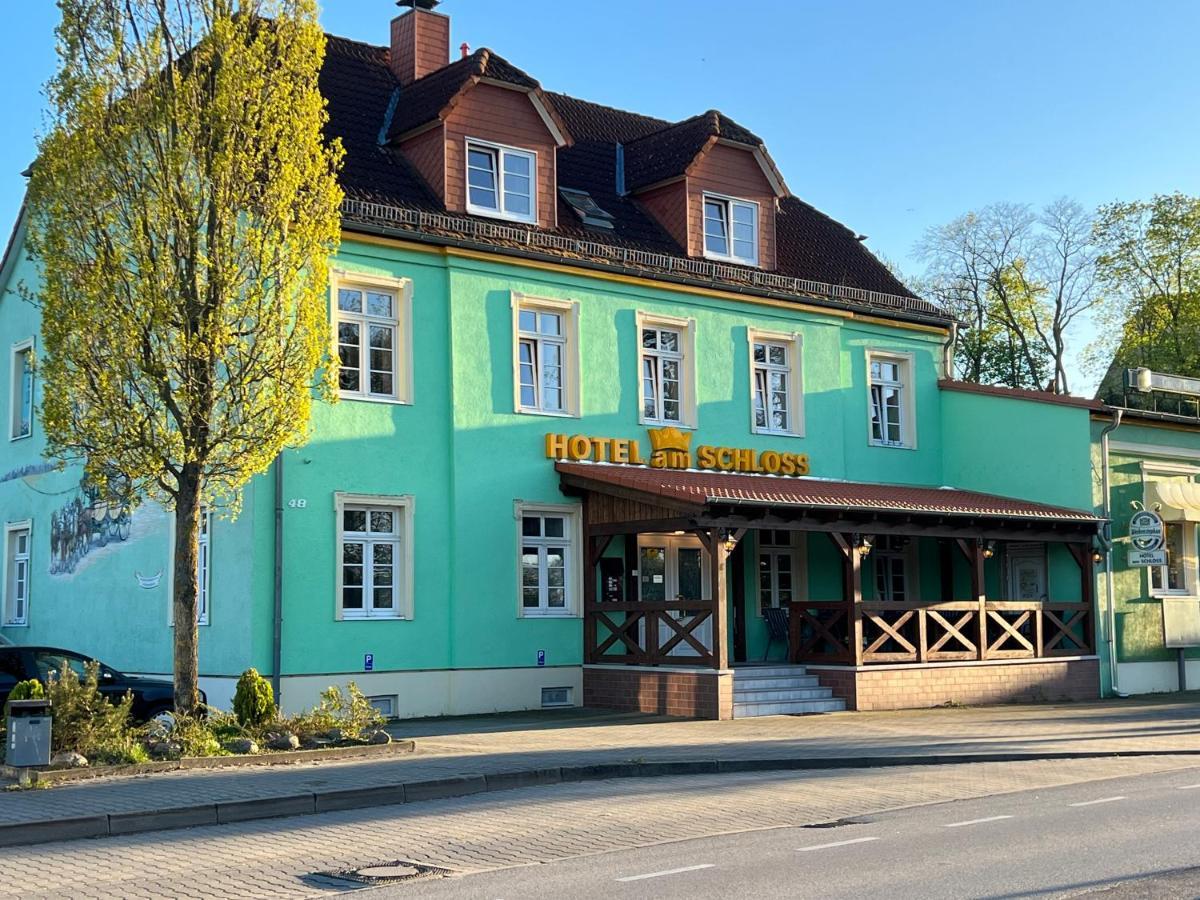 Hotel Am Schloss - Frankfurt An Der Oder Exteriör bild